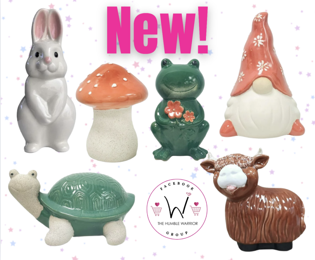 The Mainstays 8-inch Ceramic Garden Statues!